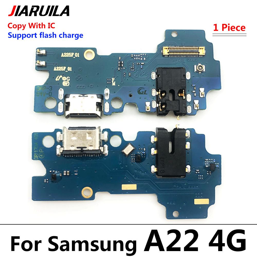 Для Samsung A73 5G A53 A21 A21S A02 A12 A22 A32 4G A33 5G A41 A70 M62 USB-зарядная док-станция, разъем, разъем, плата, гибкая
