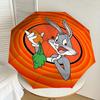 1pc Bugs Bunny carrot Automatic Open/Close Umbrella Compact Folding Umbrella with 8-Rib Shaft lightweight esign, for Women/Men1148A
