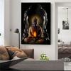 God Buddha Wall Art Canvas Prints Modern Buddha Canvas Art Paintings On The Wall Canvas Pictures Buddhism Posters Wall Decor