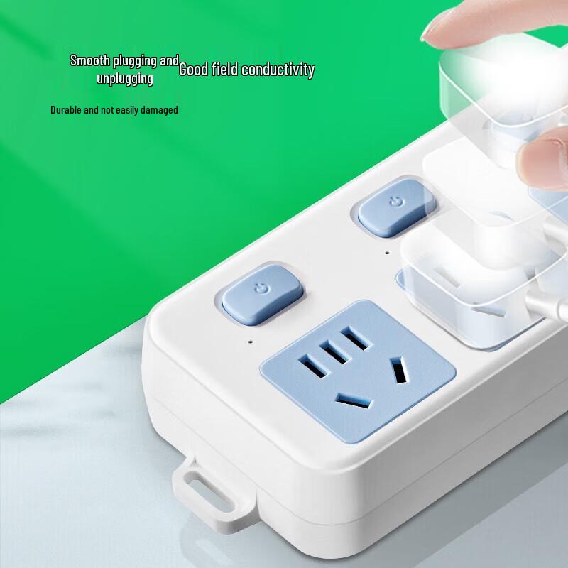 BULL New National Standard 3-Outlet Individually Controlled Power Strip