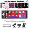 LEHX 6.36 Inch 1DIN Universal MP5 Car Radio Support Wireless Carplay Android AUTO AUX IPS Touch Screen Multimedia Video Player