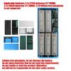 Корпус Powerbank для аккумуляторов 20650, 5 слотов, пластиковый контейнер для DIY-зарядных устройств, с 5-контактным USB-входом, для путешествий или на открытом воздухе