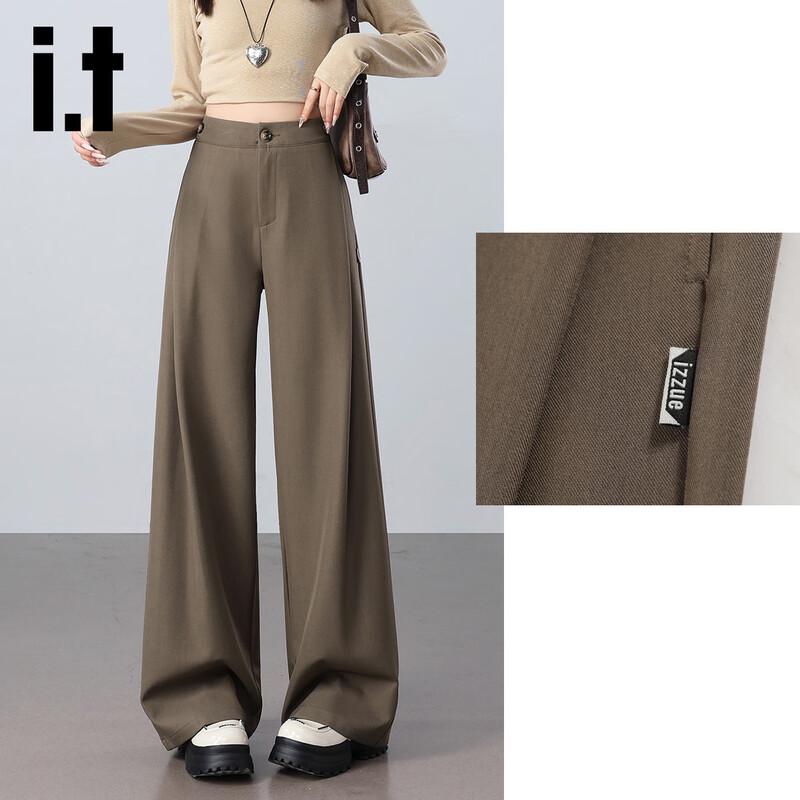 Женские брюки Izzueit свободного кроя с прямыми штанинами