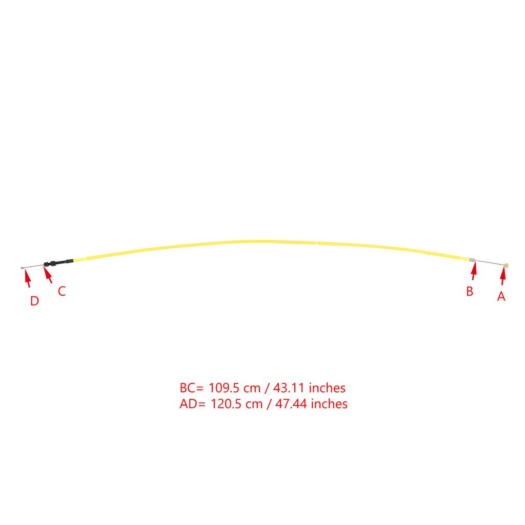 Motorcycle Clutch Cable Replacement Fit for Yamaha YZF R1 YZF-R1 2002-2003