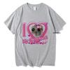 Cute I Love My Girlfriend Sad Hamster T Shirts Funny UnisexUnisex Clothing Harajuku Aesthetic Tshirt Unisex Streetwear Tops