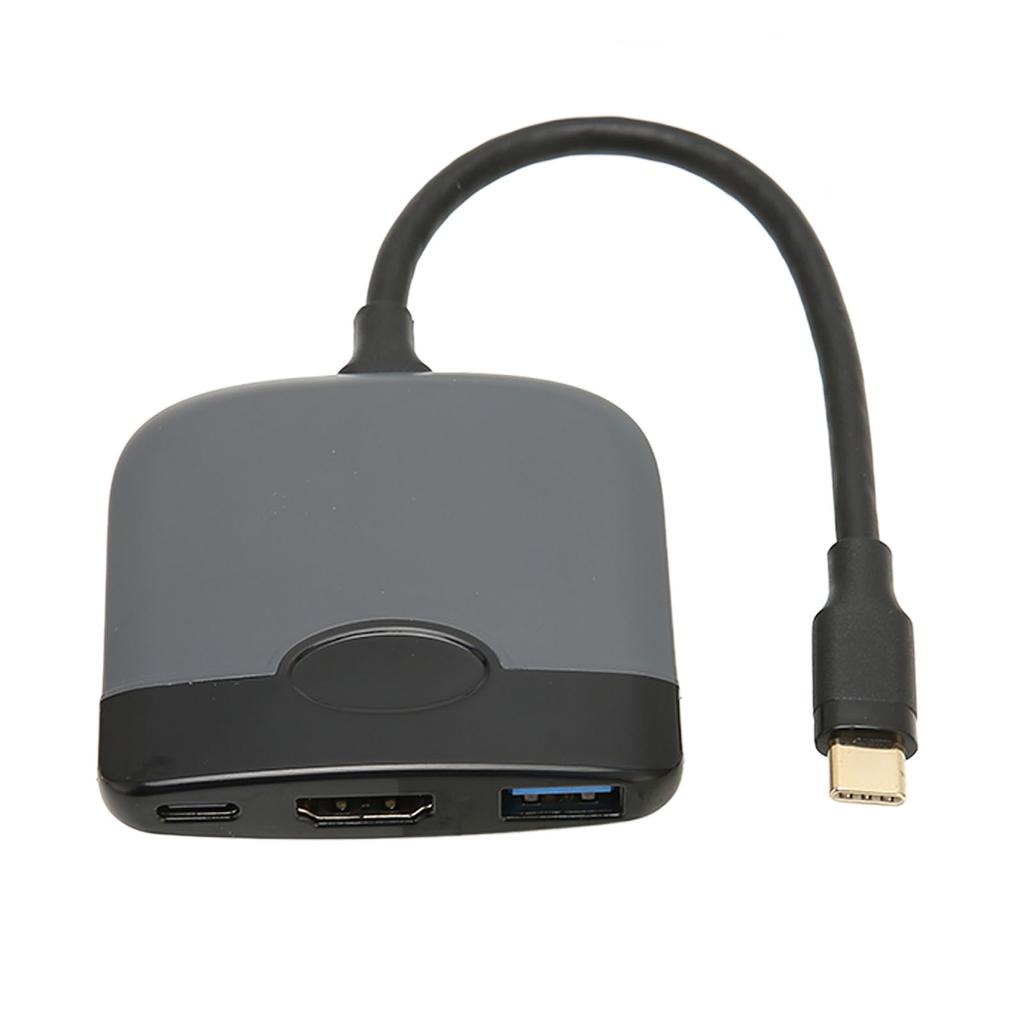 3-в-1 USB C на HD Multimedia Interface Адаптер USB C на USB C USB3.0 Многопортовый Адаптер Совместимый для Устройств Type C