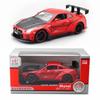 R35 Gtr Alloy Car Model 132 With Light Sound Open Doors For Gift Kids