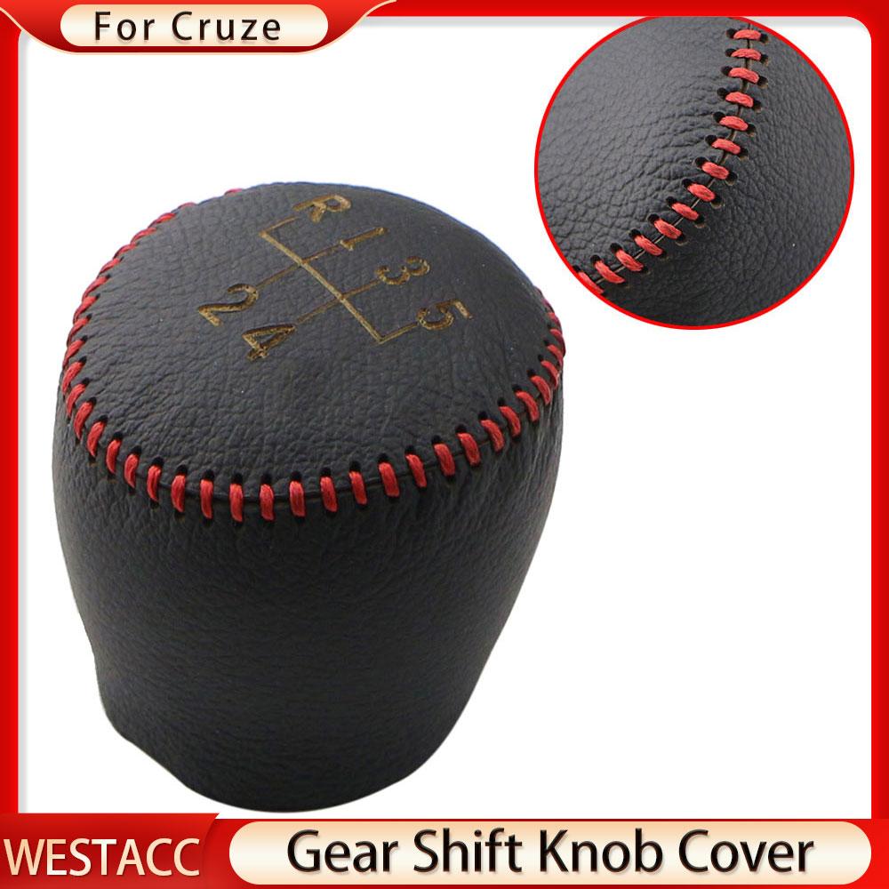 Руководство по эксплуатации из натуральной кожи, 5 6 скоростей, ручка переключения передач, чехол ручного тормоза для Chevrolet Cruze Sedan Hatchback 2008-2014 MT