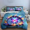 Electric butterfly explosion fantasy. Bedding sets Duvet covers Pillowcases(1* Duvet Cover 2* Pillowcases without duvet insert)