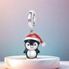 925 Silver Cute Christmas Penguin Pendant Bracelet Charms Fit Bangle For Women Jewelry Party Beads Gifts DIY Accessory