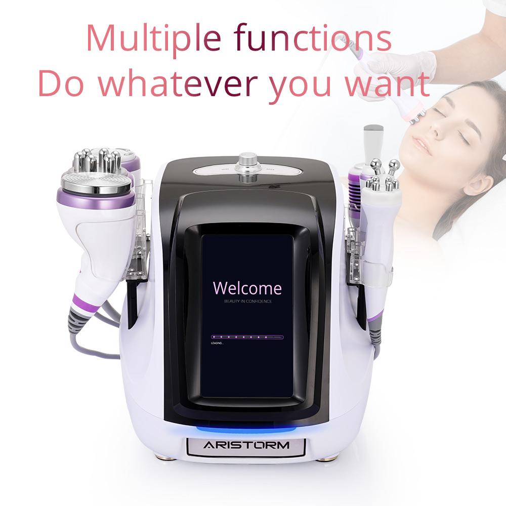 Профессиональная радиочастотная RF-система для подтяжки кожи, вакуумная кавитационная система, машина для сжигания жира