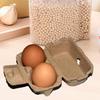 25 шт. Бумажные лотки для яиц из целлюлозы для хранения органайзер с крышкой аксессуары для холодильника кухонного шкафа контейнер для яиц