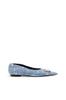 Pumps Flat Denim Y03452PS288 40 Indigo Blue T6348 [Diesel] Women's