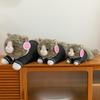 Милая кукла-кошка, милая одежда, плюшевая игрушка-кошка, кукла-кошка с тремя цветками, украшение, подарок на день рождения