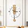 Acrylic Hanging Clock Minimalist Scale Clock Decorative Digital Wall Clock  Bedroom