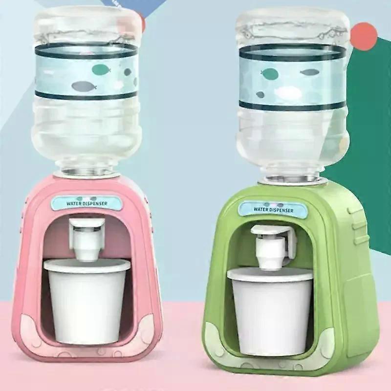 1PC Mini Play House Cartoon Water Dispenser Rotatable and Detachable Cartoon Children S Beverage Machine Interactive Kids Toys