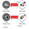 HDTV Tac HD Приставка: Мужской F-тип на ТВ-штекер, Цифровой спутниковый удлинитель, Коаксиальный кабель RG179.