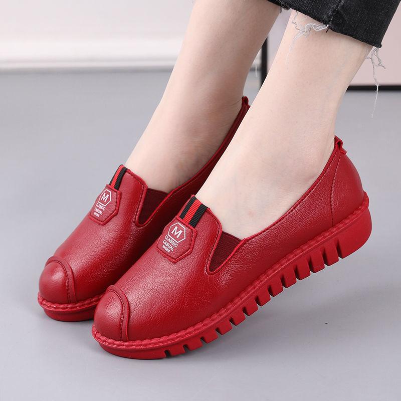Mocasines Classic Women Flat Shoes Woman Soft Casual Shoes Genuine Leather Flats Ladies Shoes Non Slip Female Casual Flat Shoe
