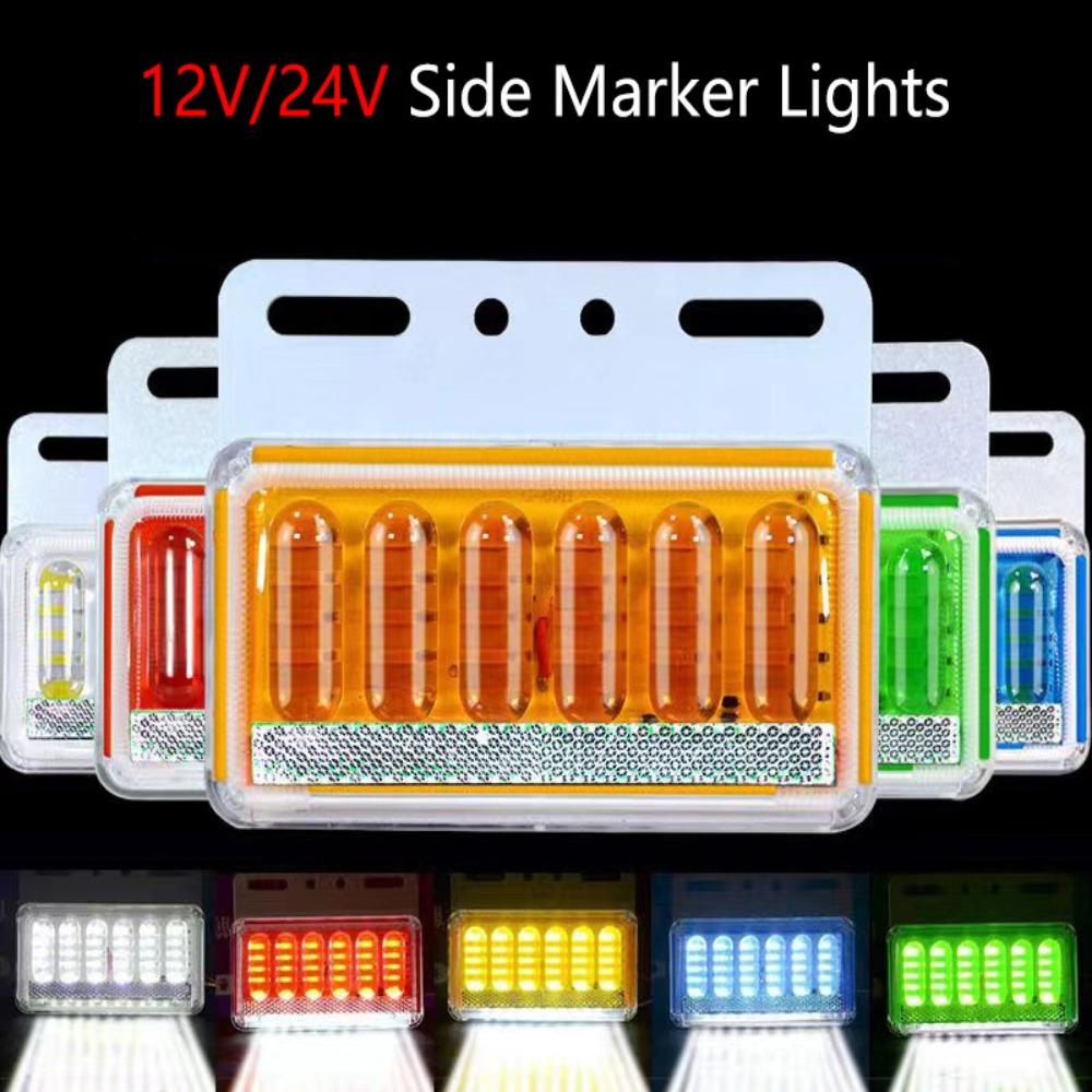 30 LED External Lights 12V 24V Signal Indicator Lamp Universal Warning Tail Light