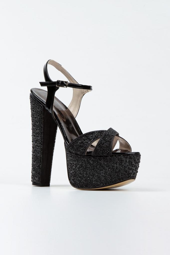 Женские модные платиновые зеркальные туфли с жемчугом и крестом, классические вечерние модельные туфли на платформе и каблуке для вечеринки