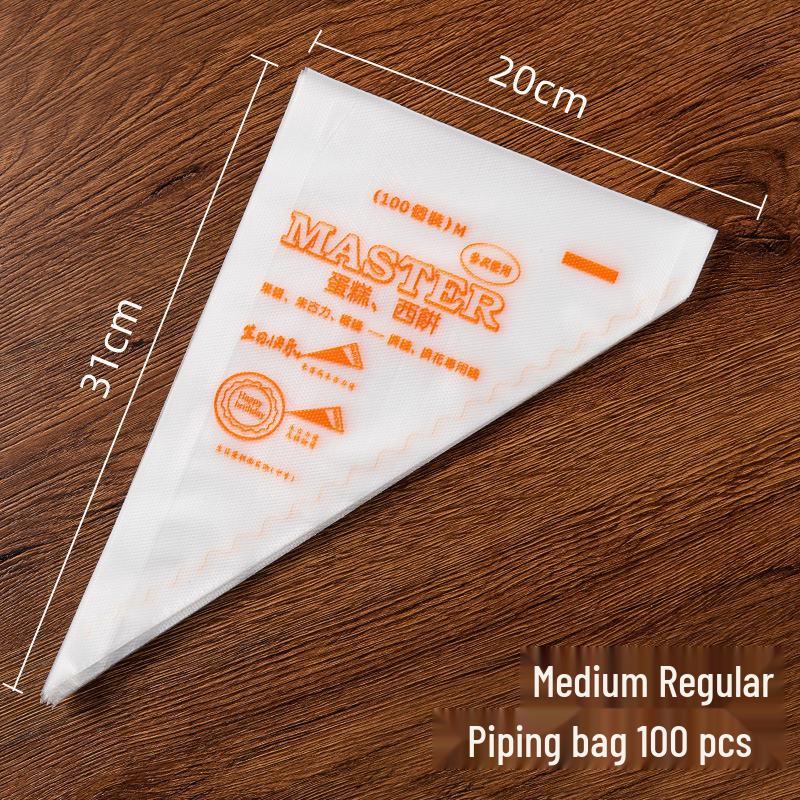 Disposable Plastic Piping Bag for Baking and Icing