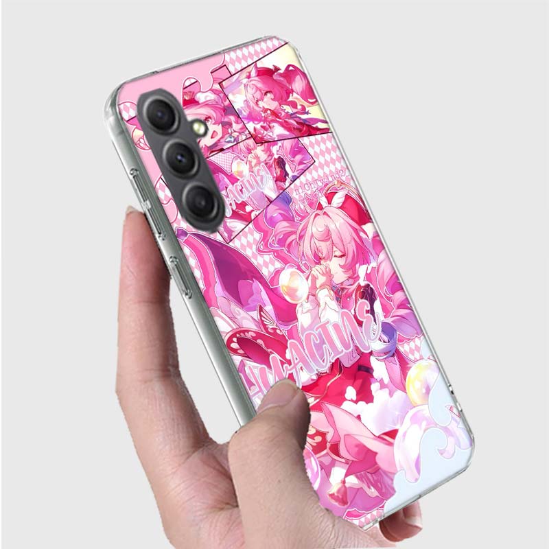 Чехол для телефона Honkai Star Rail Hyacine для Samsung A16 A26 A36 A56 A17 A37 A57 A07 A06 A02S A03 A04S A05S Galaxy Note 20 10 A50S A7