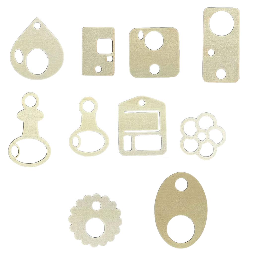 100 шт. Органайзер для ниток для вышивки Floss Drops Деревянные инструменты для вышивки крестом Thread Drops для эффективного хранения