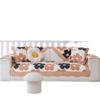 Korean Style Fresh and Four Seasons Universal Small Floral Fabric Cotton Sofa Cushion Non-Slip Cushion Cotton Sofa Cushion Towel