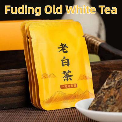 100 г Фудин Старый Белый Чай Мини Шоумей Белый Чай Кирпич Китайский Чай Полезный Напиток