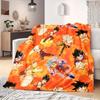 Son Goku Print Blanket Warm Comfortable Flannel Blanket Suitable for Bedrooms,Sofas, Beds,Chairs,Travel -QIAO133