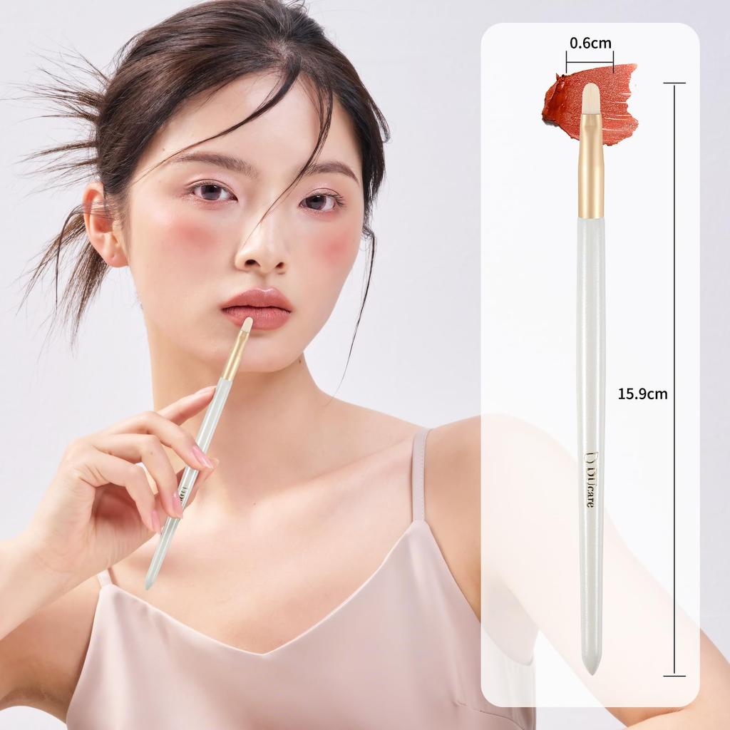 DUcare Кисть для губ для бальзама для губ Детали макияжа Макияж Косметика Высококачественное волокно Легко Нежная на Для & Помада, Кисть, Кисть, Кисть, Волосы, Использовать, Мягкая,