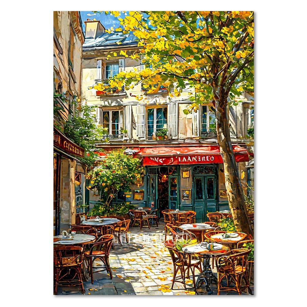 Морской парусник 5D Набор для алмазной живописи Вид на горы Цветочный дом Мозаика Вышивка крестом Сделай сам Домашний декор Подарок для взрослых начинающих