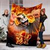 Insane Clown Posse Juggalo Faygo printed throw blanket—soft,warm;versatile blanket for all seasons—perfect as &air-conditioning throw,nap blanket