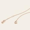 METROCITY JEWELRY M Basic Sterling Silver Rose Necklace A231SN9111RPA