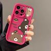 Чехол для мобильного телефона Brown bear для iPhone17PorMax 14 Apple 13 матовый 12/15 милый мягкий чехол