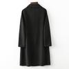 Double-sided Cashmere Coat for Women's New High-end Small Slim-fitting and Thin Wool Coat for Women