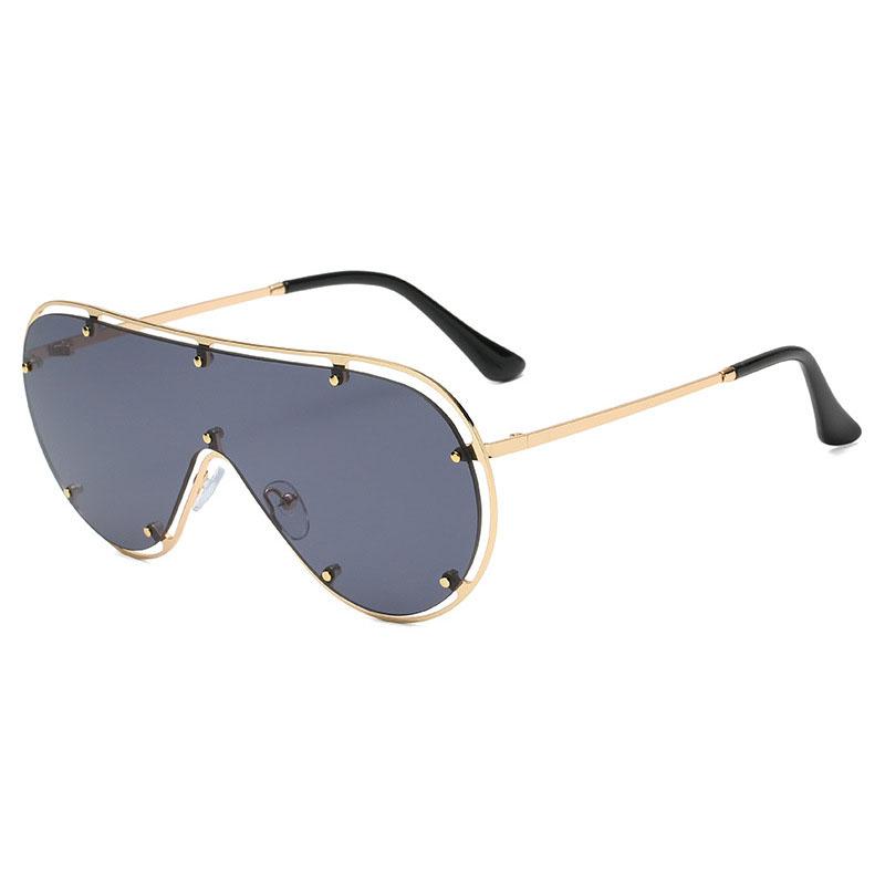 1pc Women/Men Oversized Personality Fashionable Sunglasses For Outdoor Vacation Driving Party Musical Festival Accessories