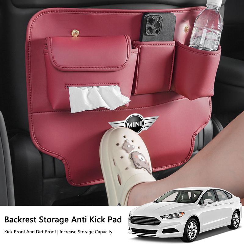 AAAQS1 Sticker Seat Back Organizer Car Interior Storage Pouch Backseat Bag For BMW M5 M4 M3 F20 F40 F22 F30 E90 F32 F10 F06 F07F46E60Z4