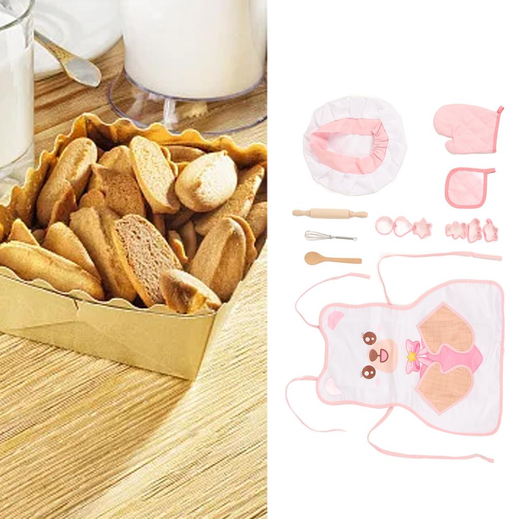 Детский набор шеф-повара, удобные легкие обучающие кухонные игрушки для детей