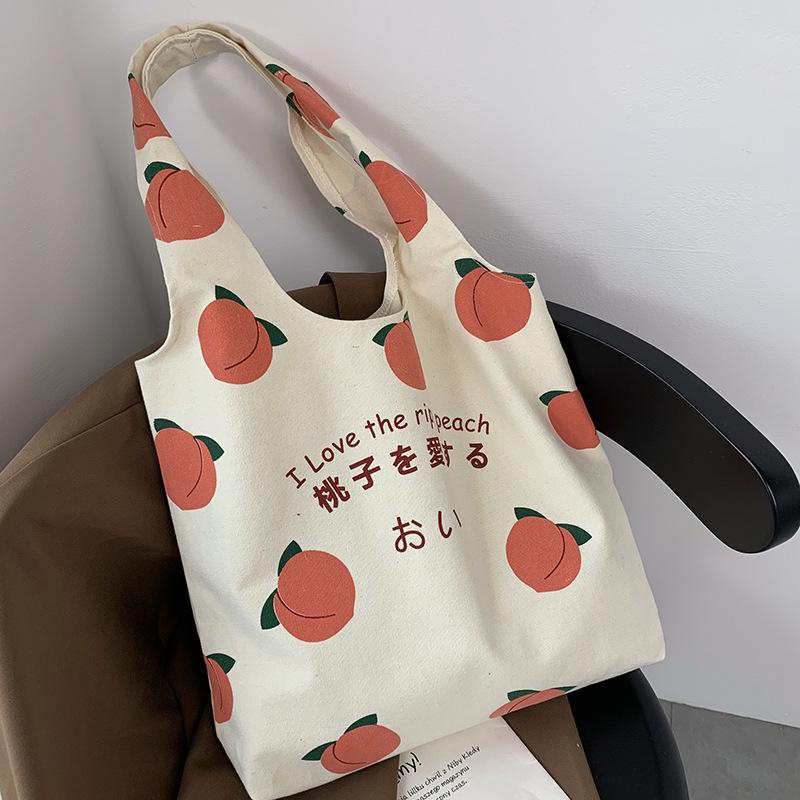 Женская холщовая сумка, женская сумка через плечо, большая вместимость для студентов в нише класса, дизайнерский смысл, простая и универсальная тканевая сумка