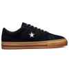 Арахис x Converse One Star Low Снупи и Вудсток Унисекс Кроссовки Черный Экрю Резина Мед A01873C