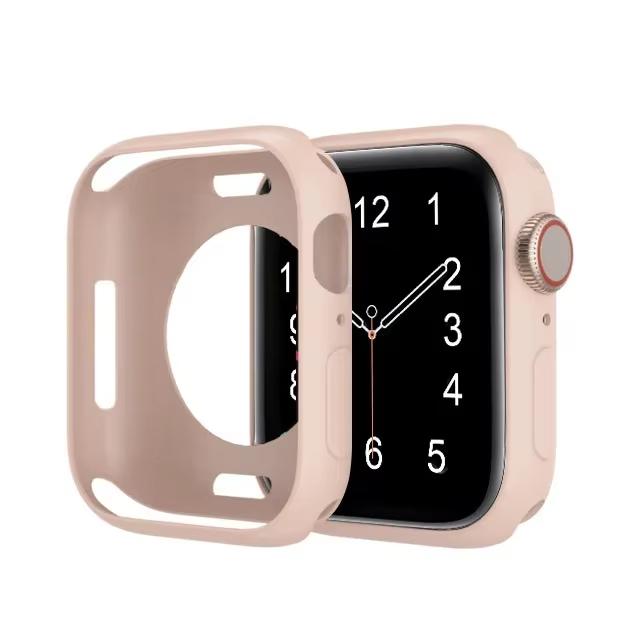 Soft Silicone Case for Apple Watch Series 11 10 46mm 42mm Accessories Protective Shell Bumper iwatch series 10 46 mm 42 mm Cover