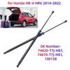 Для Honda HR-V HRV 2014-2022 Автомобильные газовые упоры крышки багажника задней двери, опорные стержни, амортизаторы 74820T7JH01, 74870T7JH01