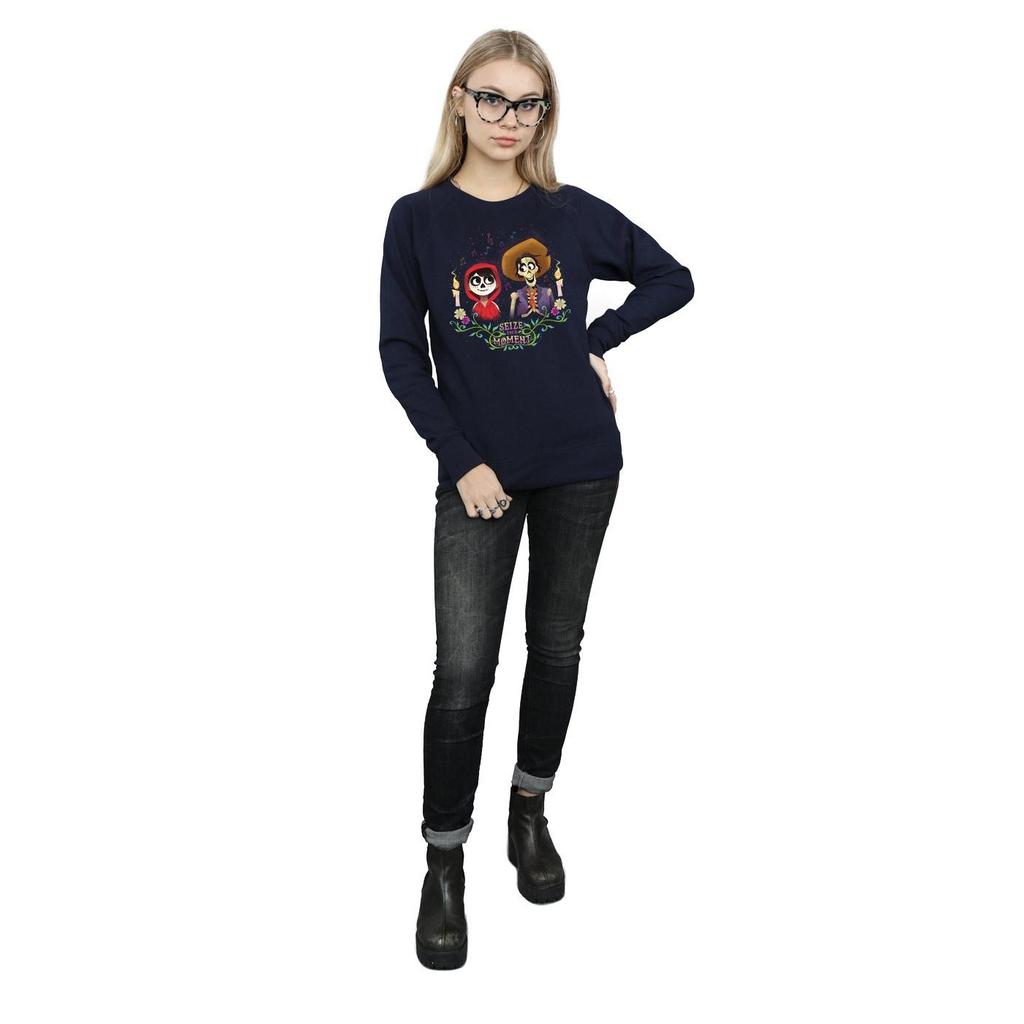 Disney Womens/Ladies Coco Miguel And Hector Sweatshirt