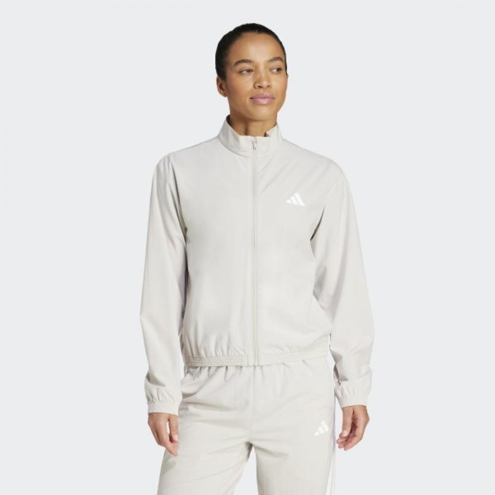 AdidaS Women S Train eSSentialS 3 Line Warm Up Jacket For Both Gym And Everyday uSe