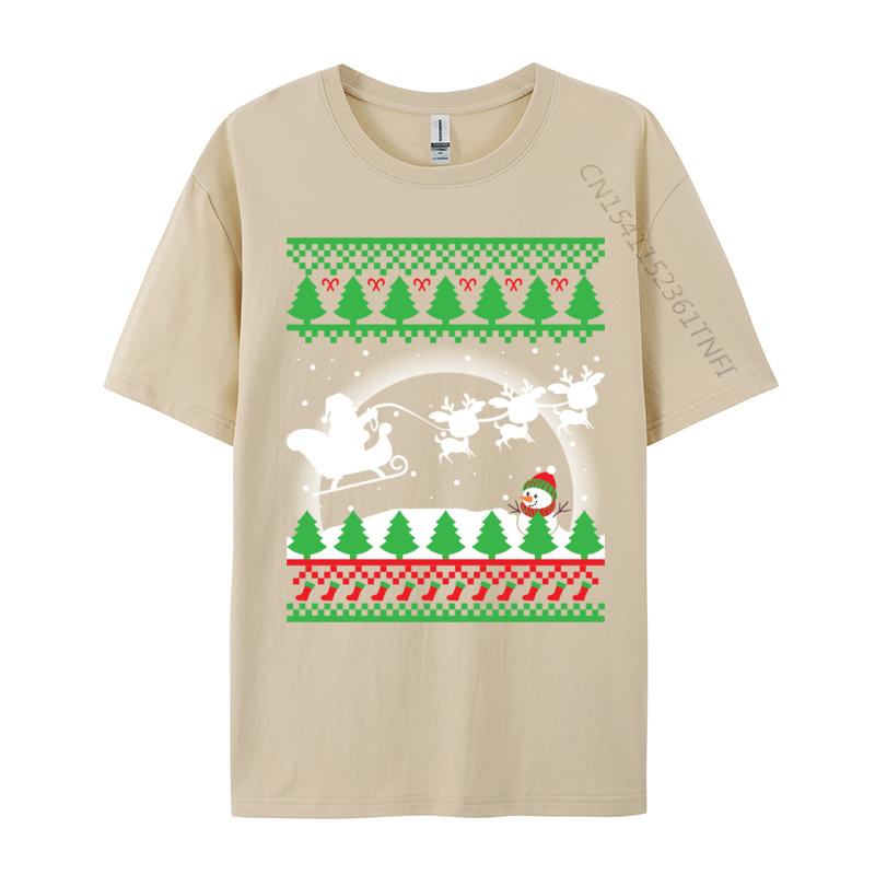 I Want To Believe Ugly Christmas Physical Therapy Hot Sale Comfortable T Shirt Cotton Fabric Camisa Unisexs T Shirt TeeShirt