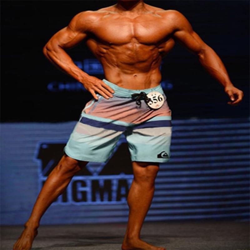 Мужские быстросохнущие шорты для соревнований по бодибилдингу IFBB Olympia 2024 года