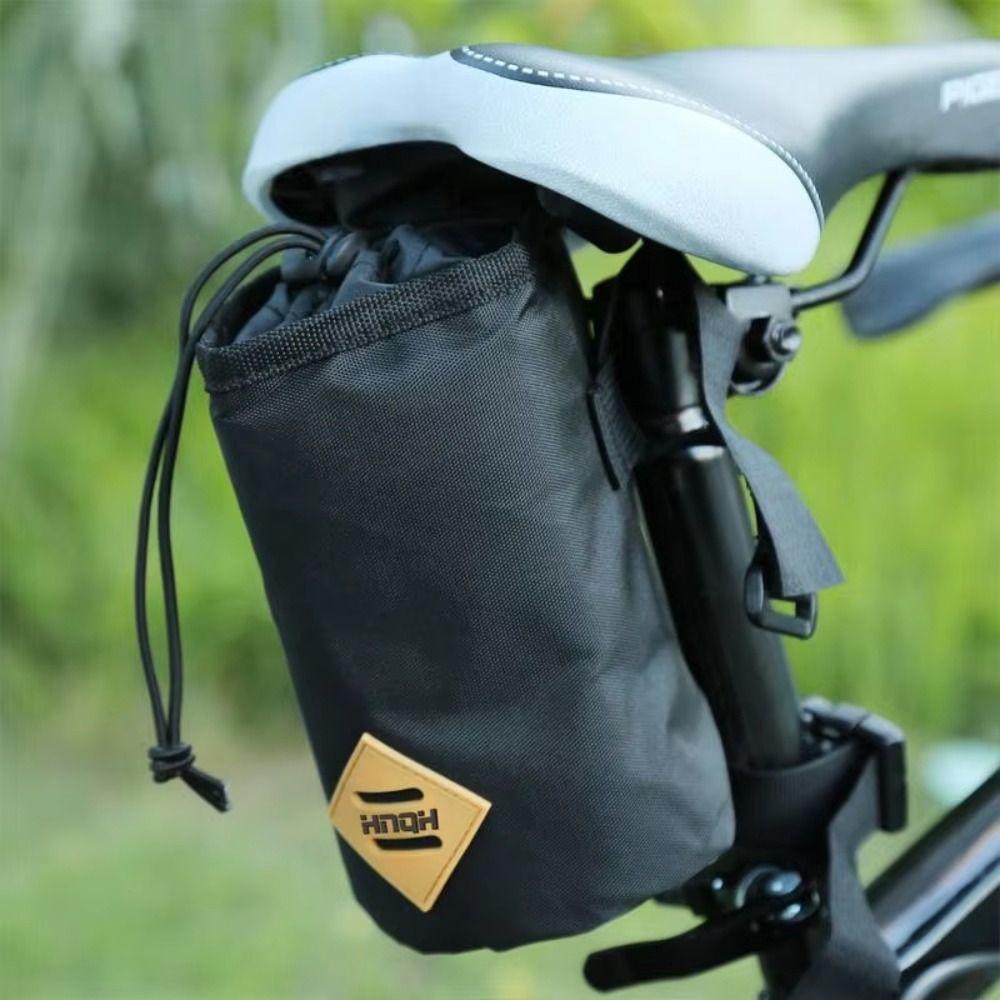 Water Bottle Bag Bike Front Handlebar Bag Panniers Cycling Pouch New Bicycle Handlebar Stem Bag