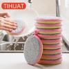 1/3/5/10/20Pcs Sponge For Washing Dishes Bilateral