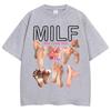 Man I Love Feet Graphic T Shirt Men Women Funny Meme Tee 2026 New Heavyweight Oversized Vintage Unisex Cotton Tshirt Clothing